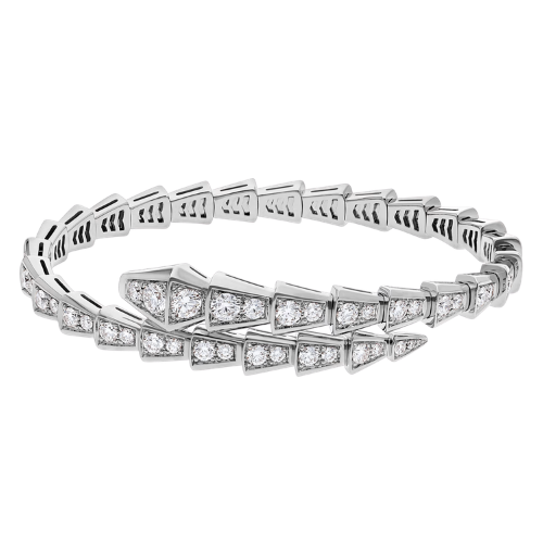 Silver Serpent Bracelet -Single-