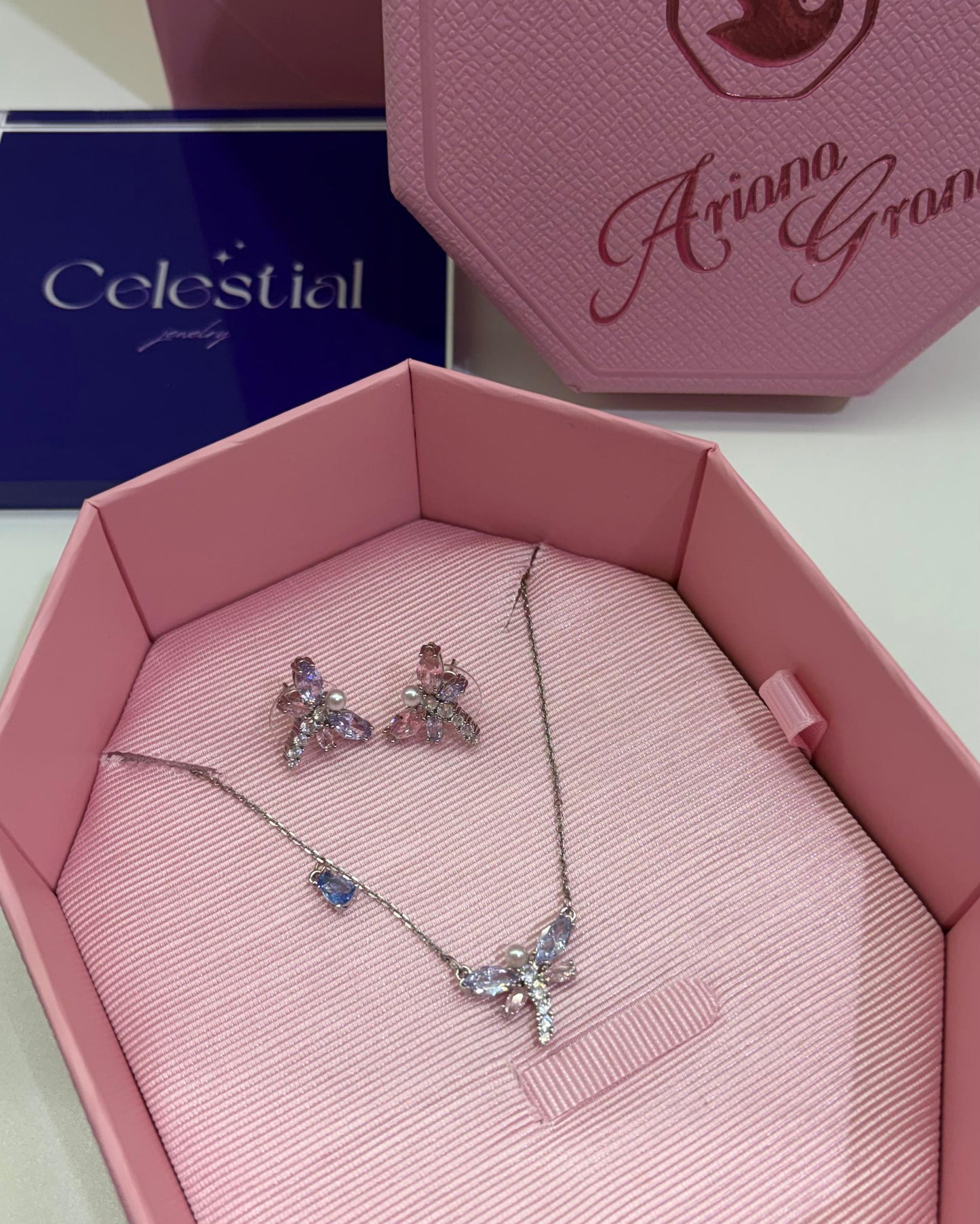 Dragon Butterfly 'Necklace - Earrings'