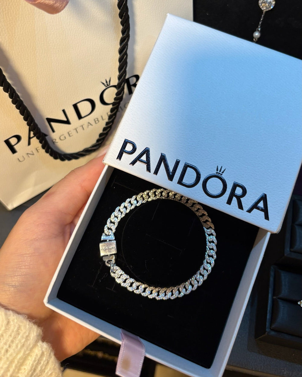 Pavé Chain Bracelet