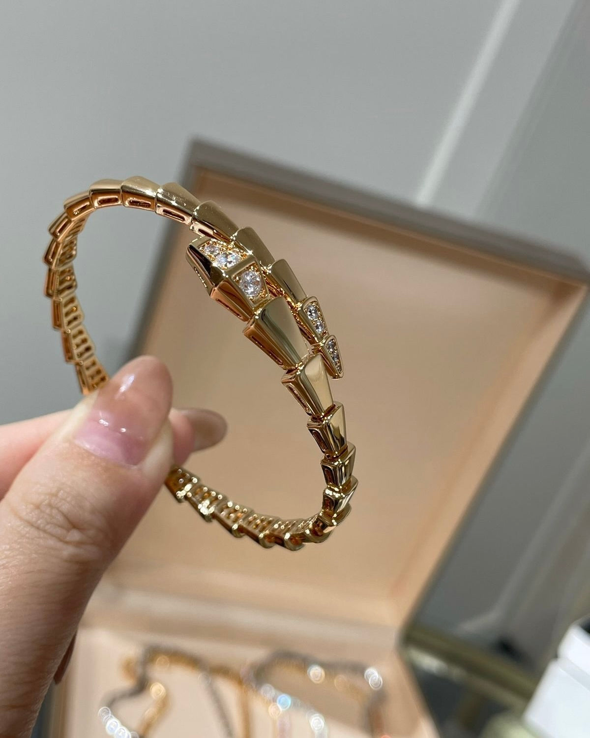 Snake Zircon Bracelet