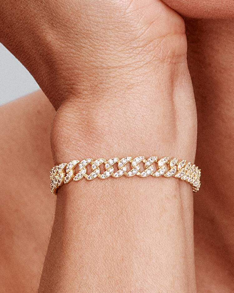 Pavé Chain Bracelet