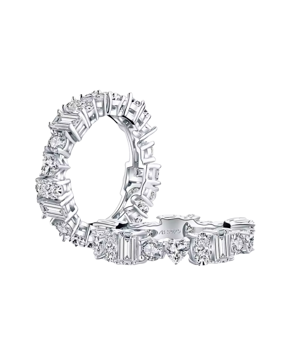 Diamond Mixed Cuts Ring