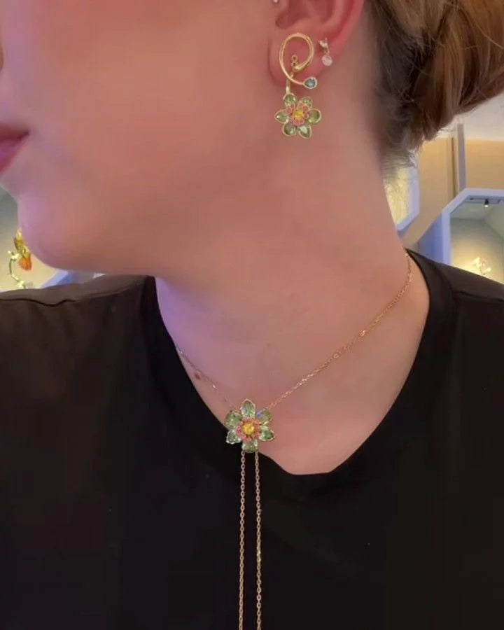 'Floria' Down Earrings