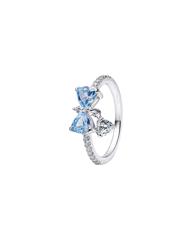 Blue Bow Ring