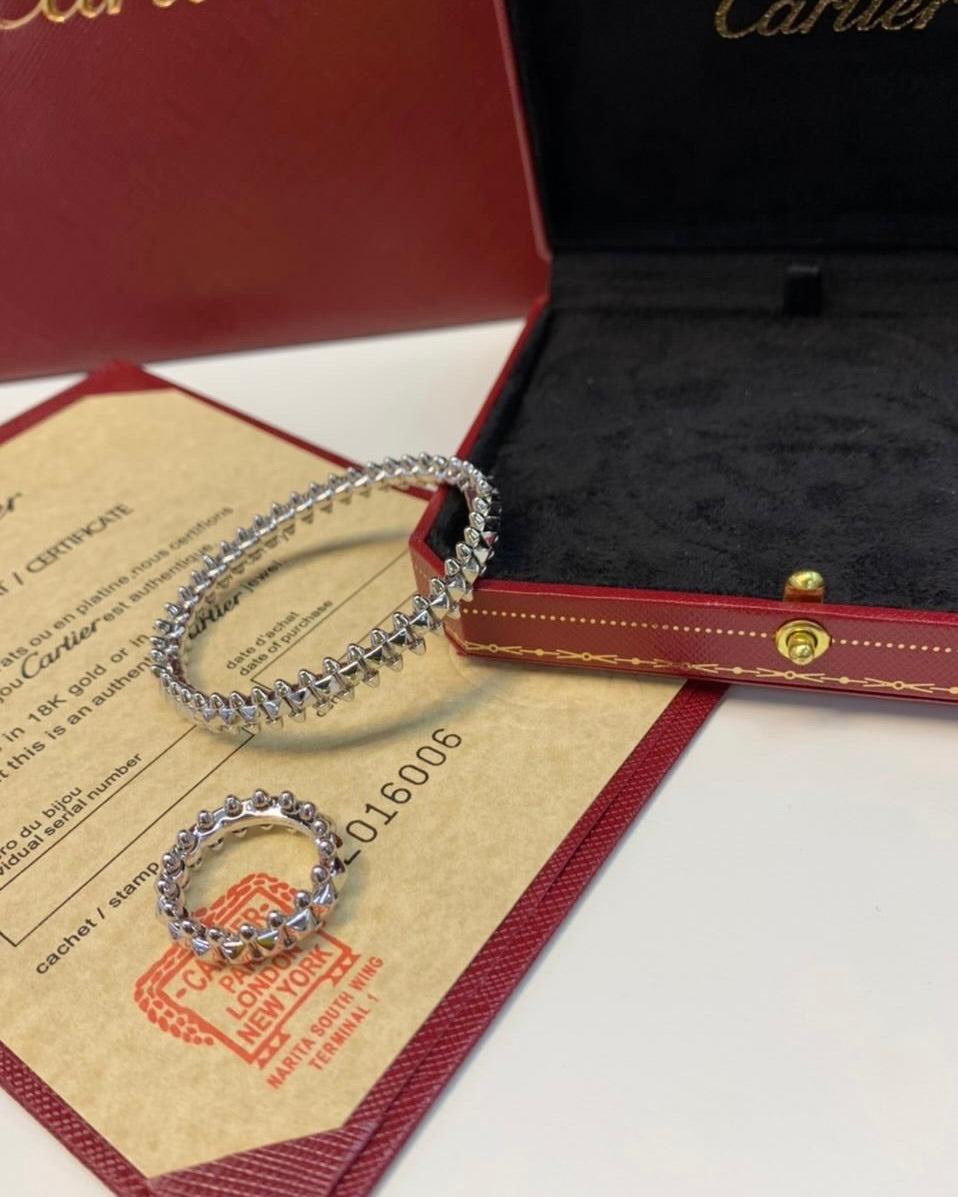 S925 Eternity Nail Heads Bracelet