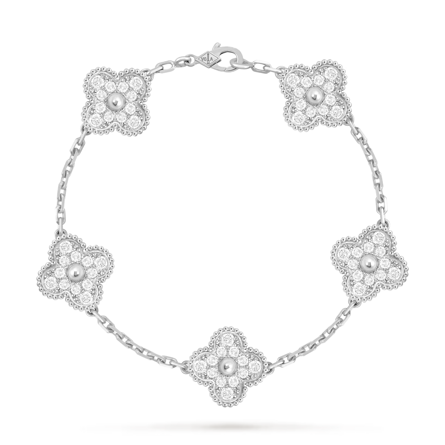 Clover Bracelet Full Zircon