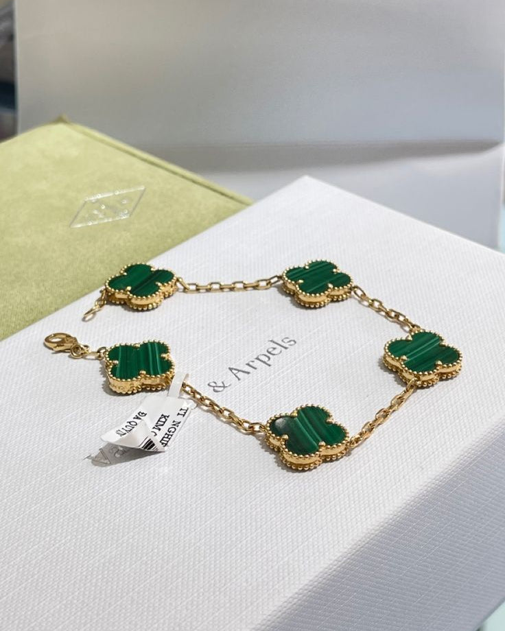 Clover Bracelet Green