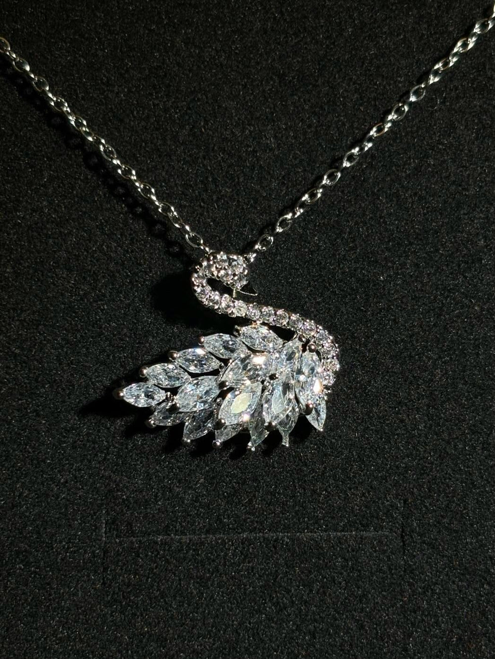 Silver Lake Swan Pendant