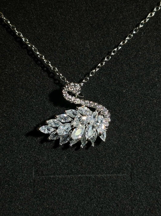 Silver Lake Swan Pendant