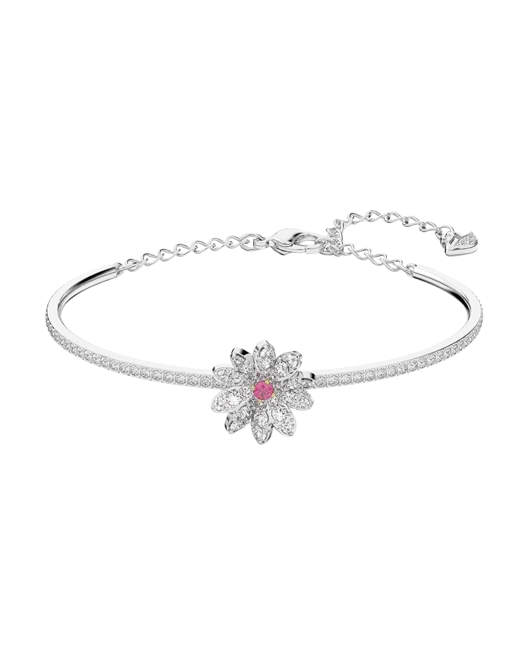 Swan Pink Flower Bracelet