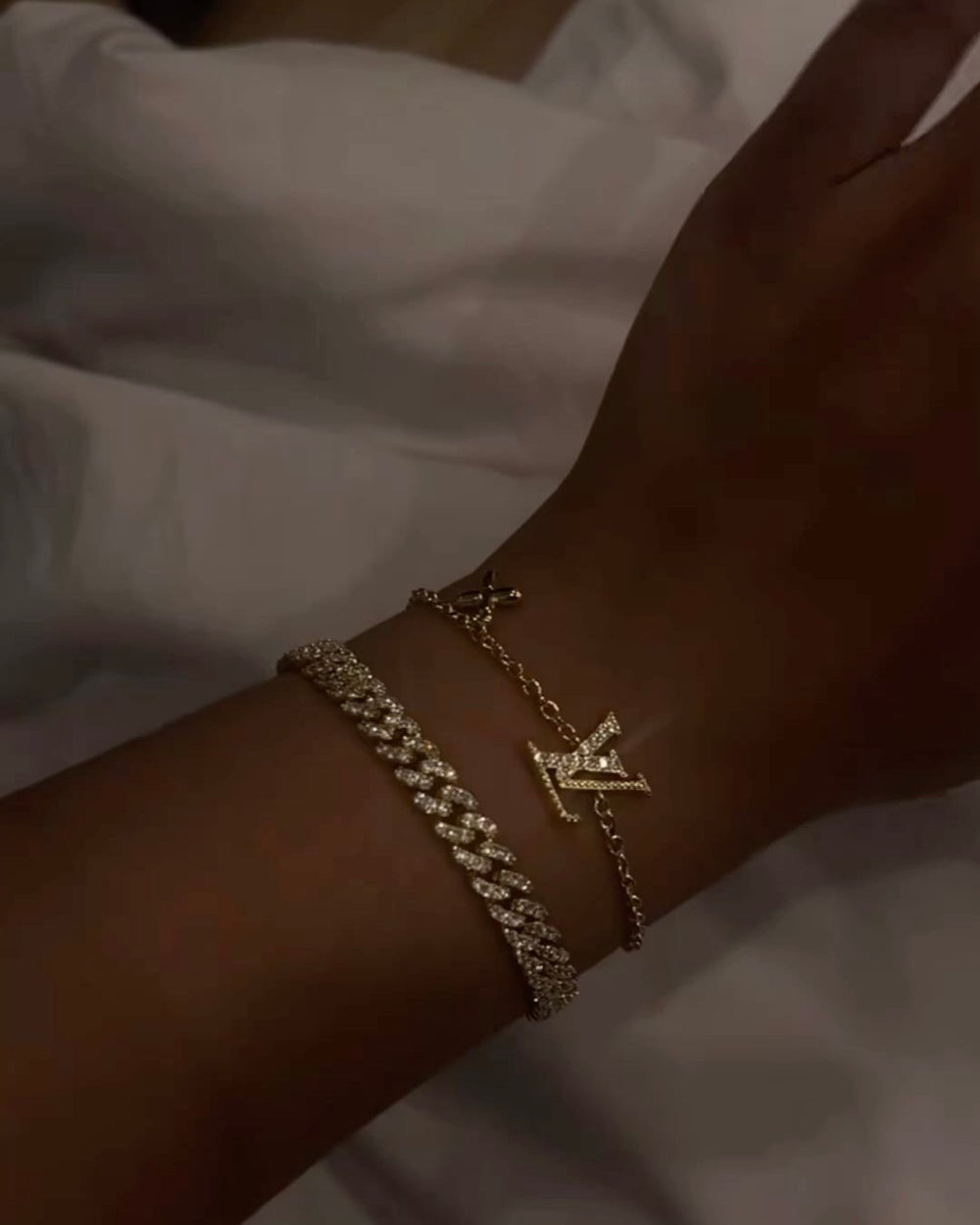 Pavé Chain Bracelet