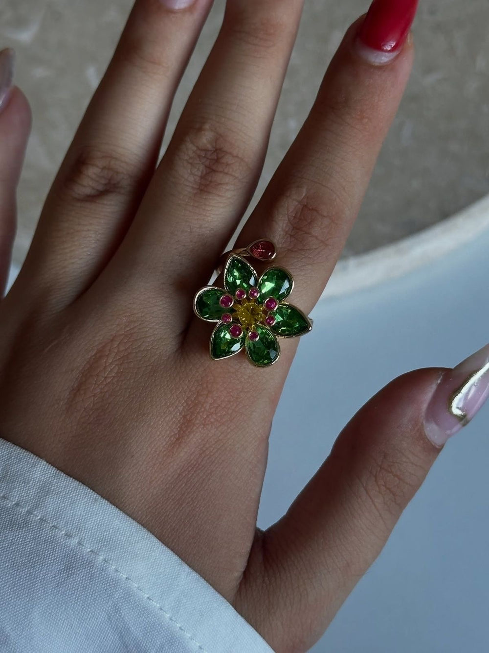 'Floria' Flower Ring