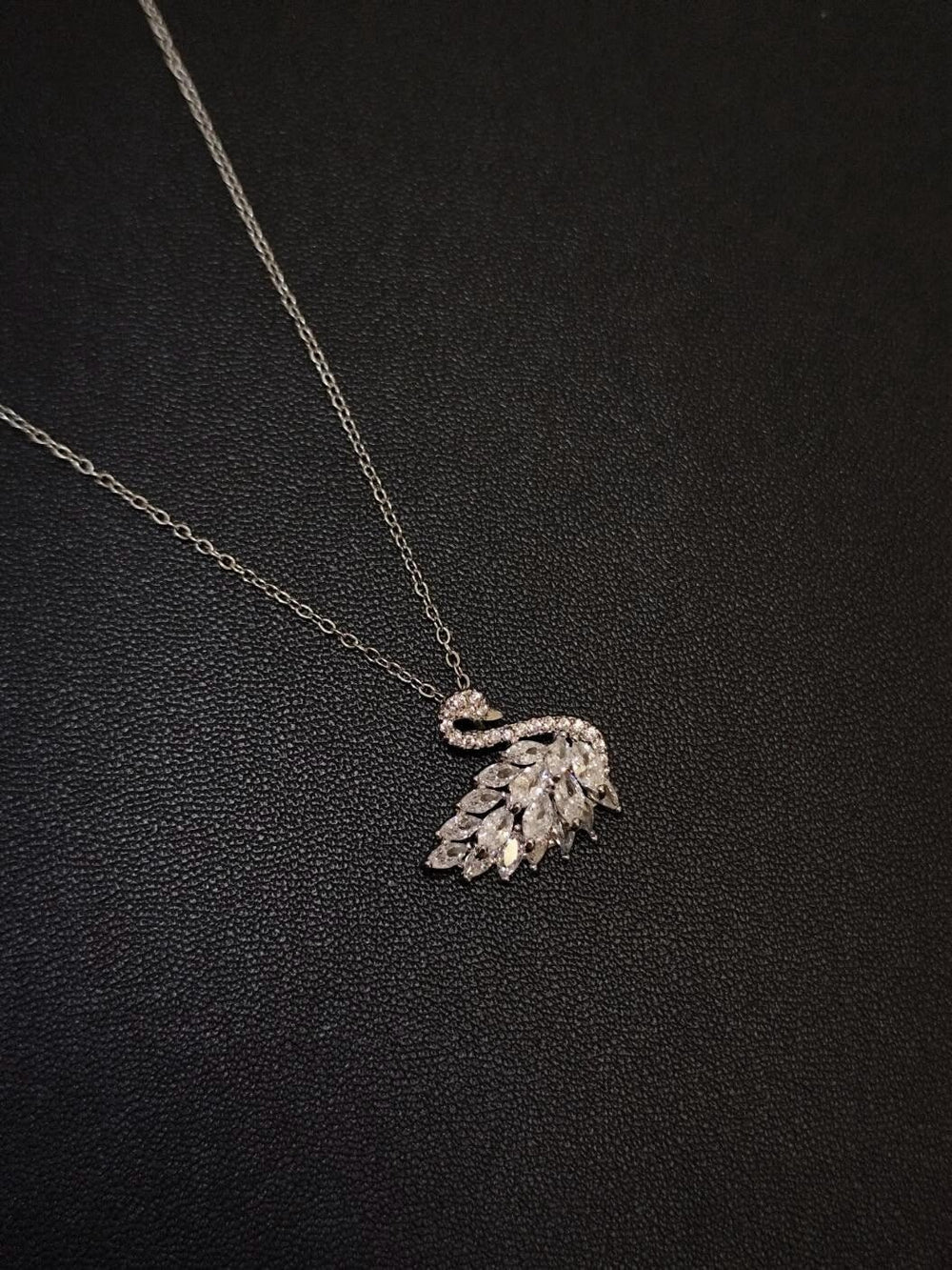 Silver Lake Swan Pendant