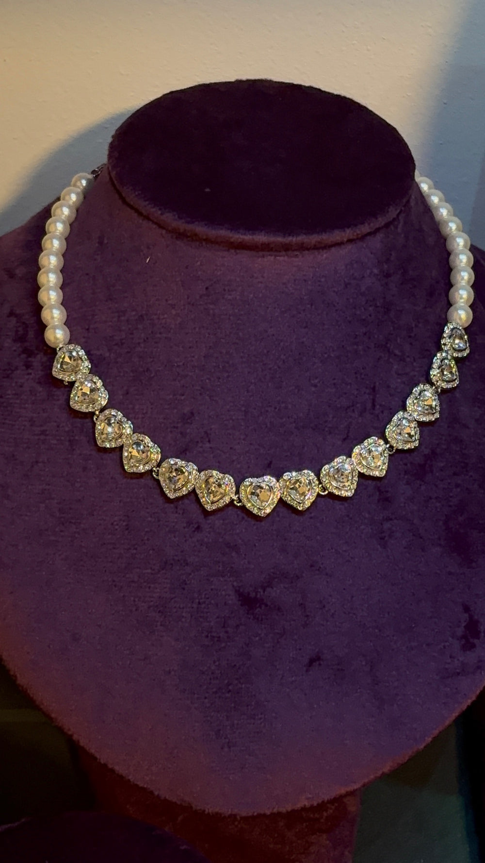 Hearts X Pearls Necklace