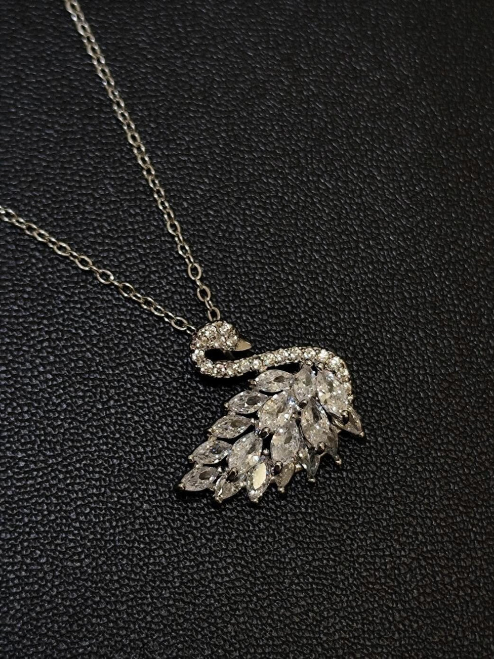 Silver Lake Swan Pendant