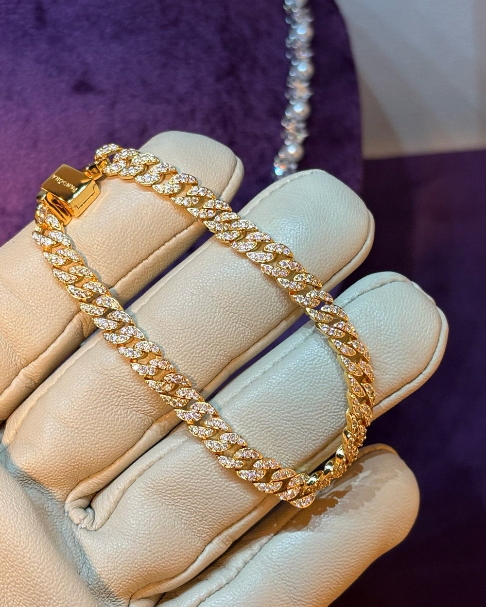 Pavé Chain Bracelet