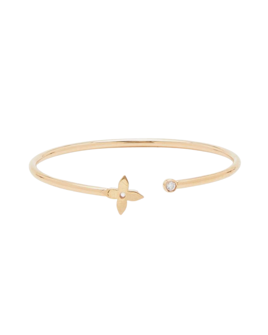Open Lucky Charm Bangle