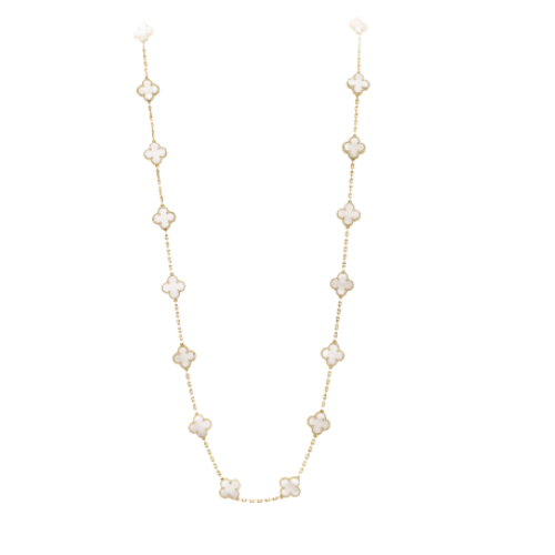 20 motifs Clover Necklace