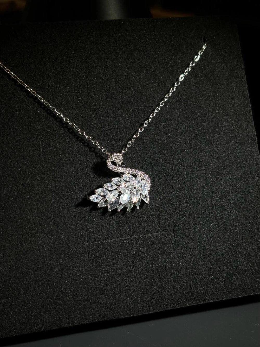 Silver Lake Swan Pendant