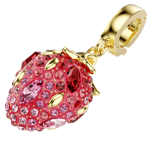Charm - Crystal Strawberry
