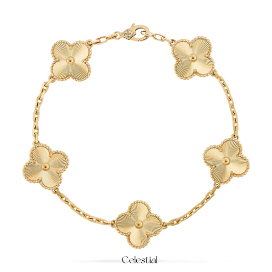 Laser Clover Bracelet