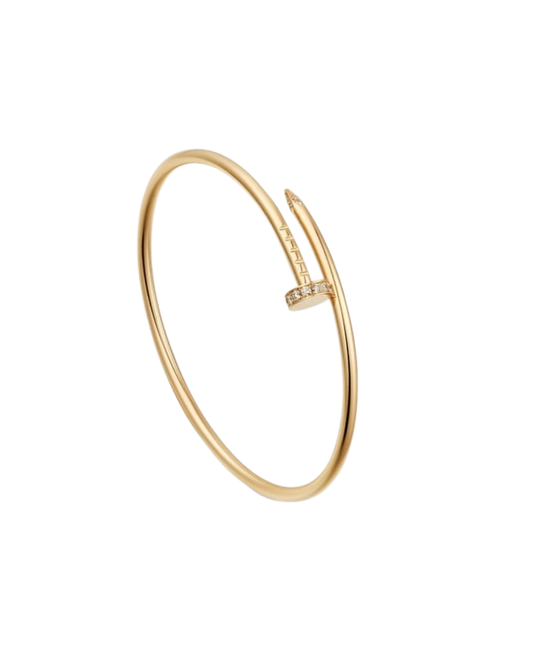 Silver Nail Head Bracelet