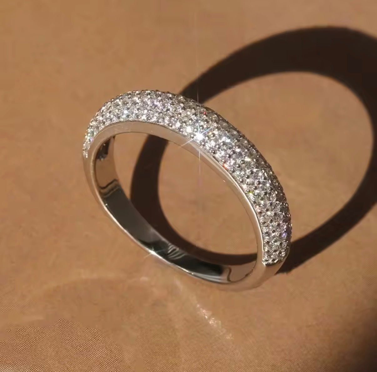 Zircon Band Ring