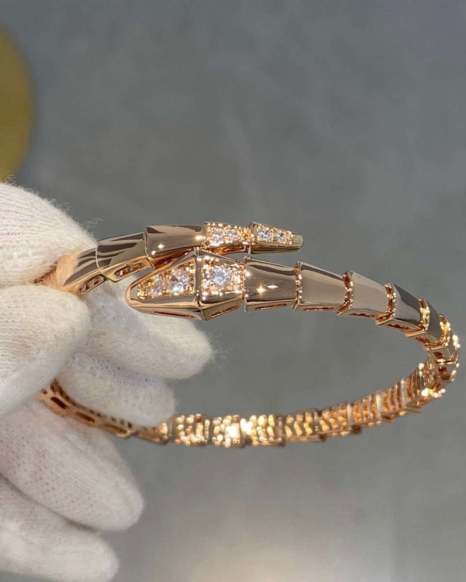 Snake Zircon Bracelet
