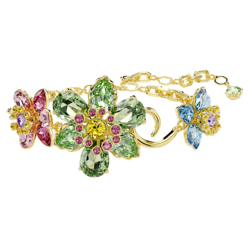 'Floria' Triple Flower Bracelet