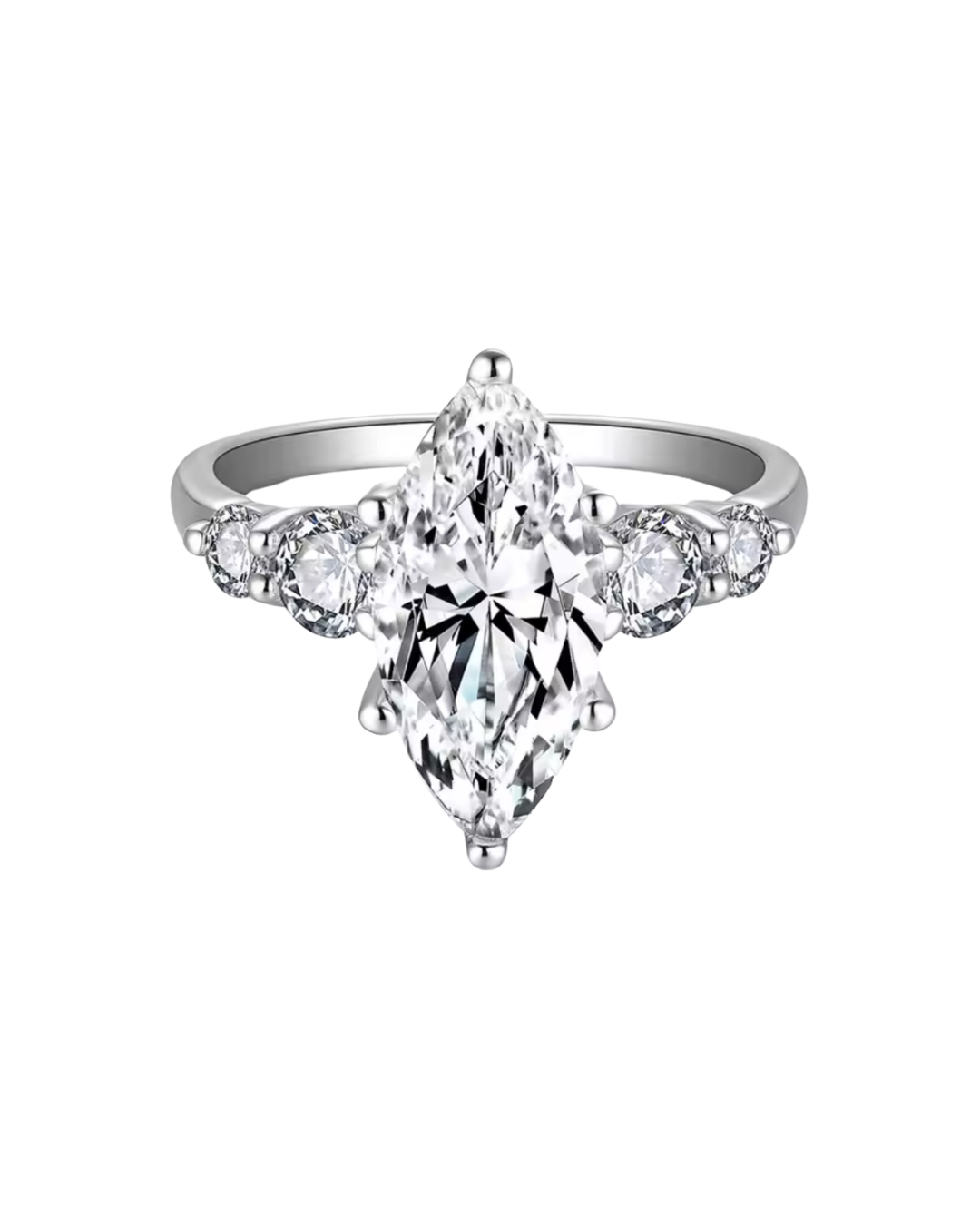 خاتم ألماس 3CT ماركيز من المختبر