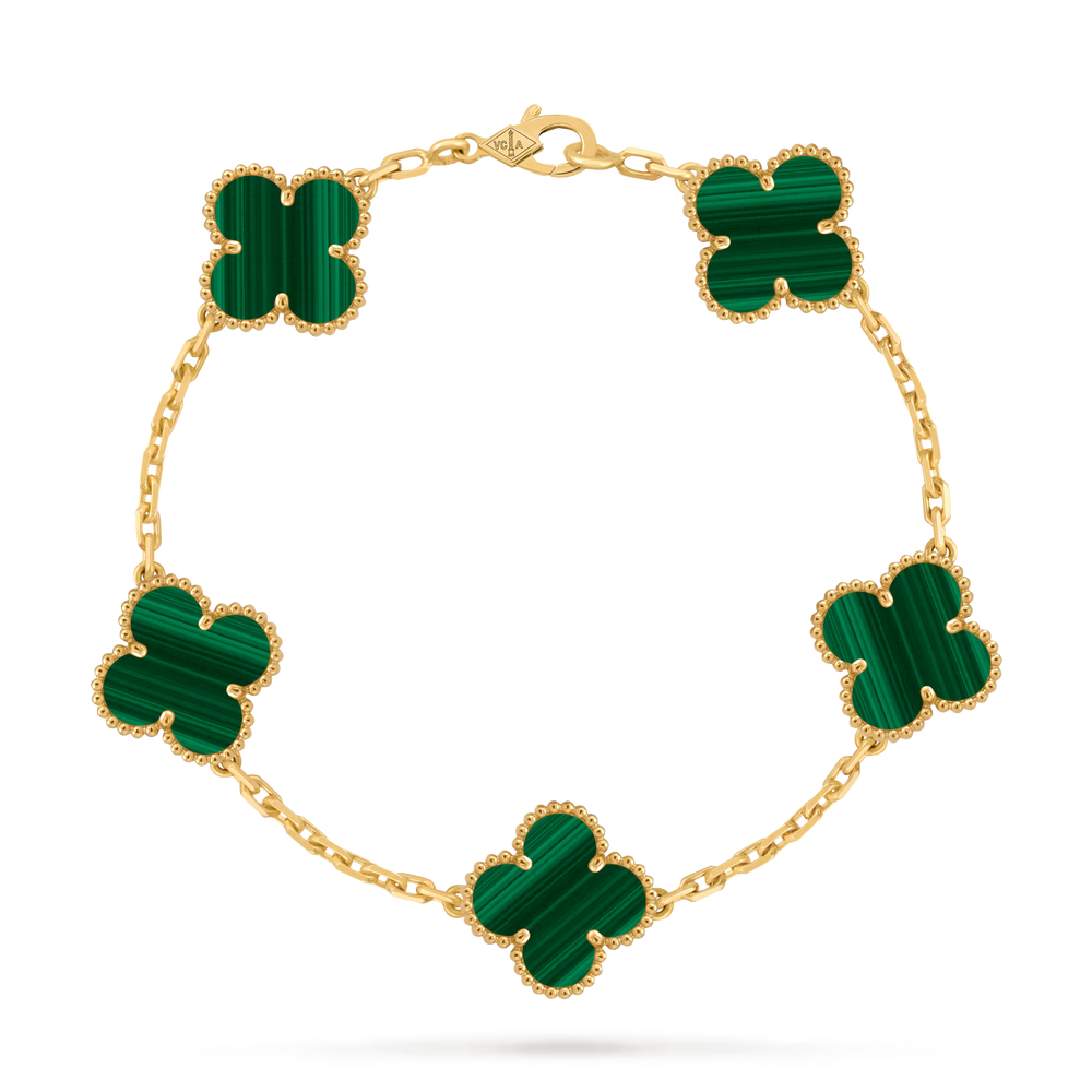Clover Bracelet Green