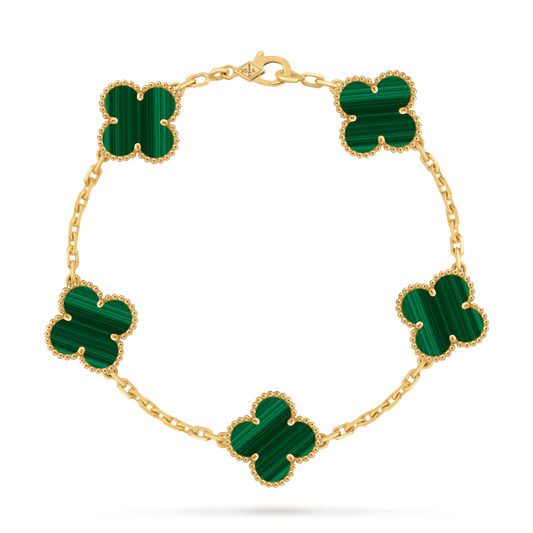 Clover Bracelet Green