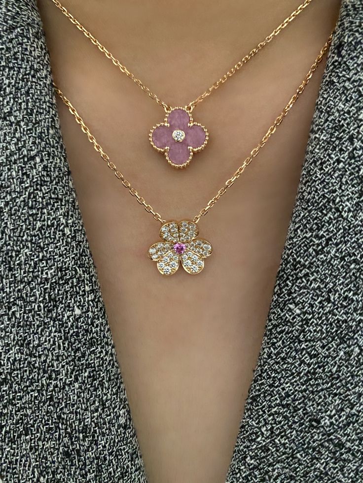 Flower Rosegold Pendant