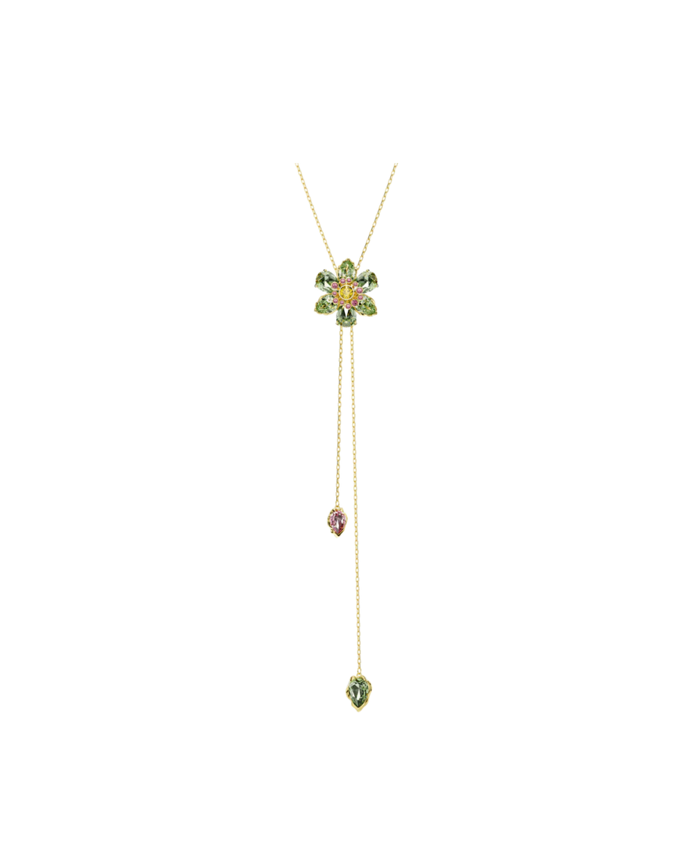 'Floria' Green Flower Necklace