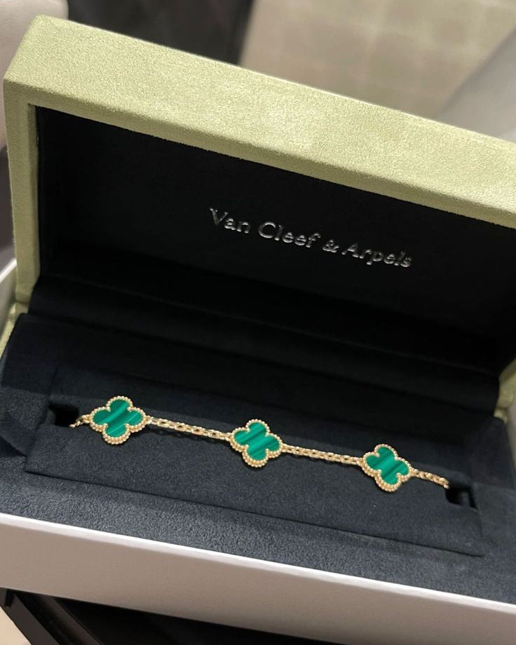 Clover Bracelet Green
