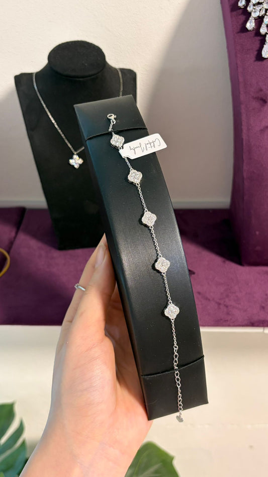 Alhambra Zirconia Bracelet