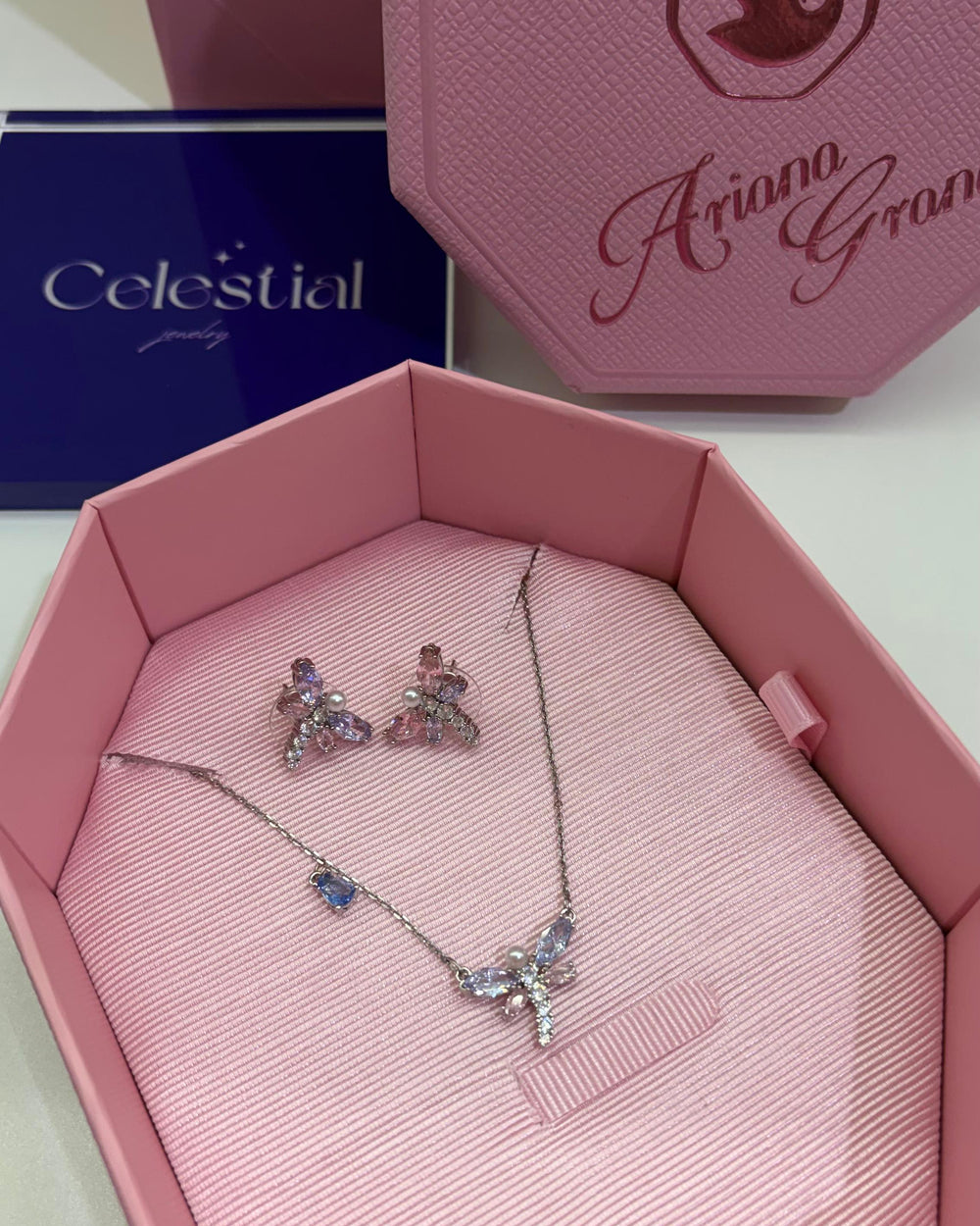 Dragon Butterfly 'Necklace - Earrings'