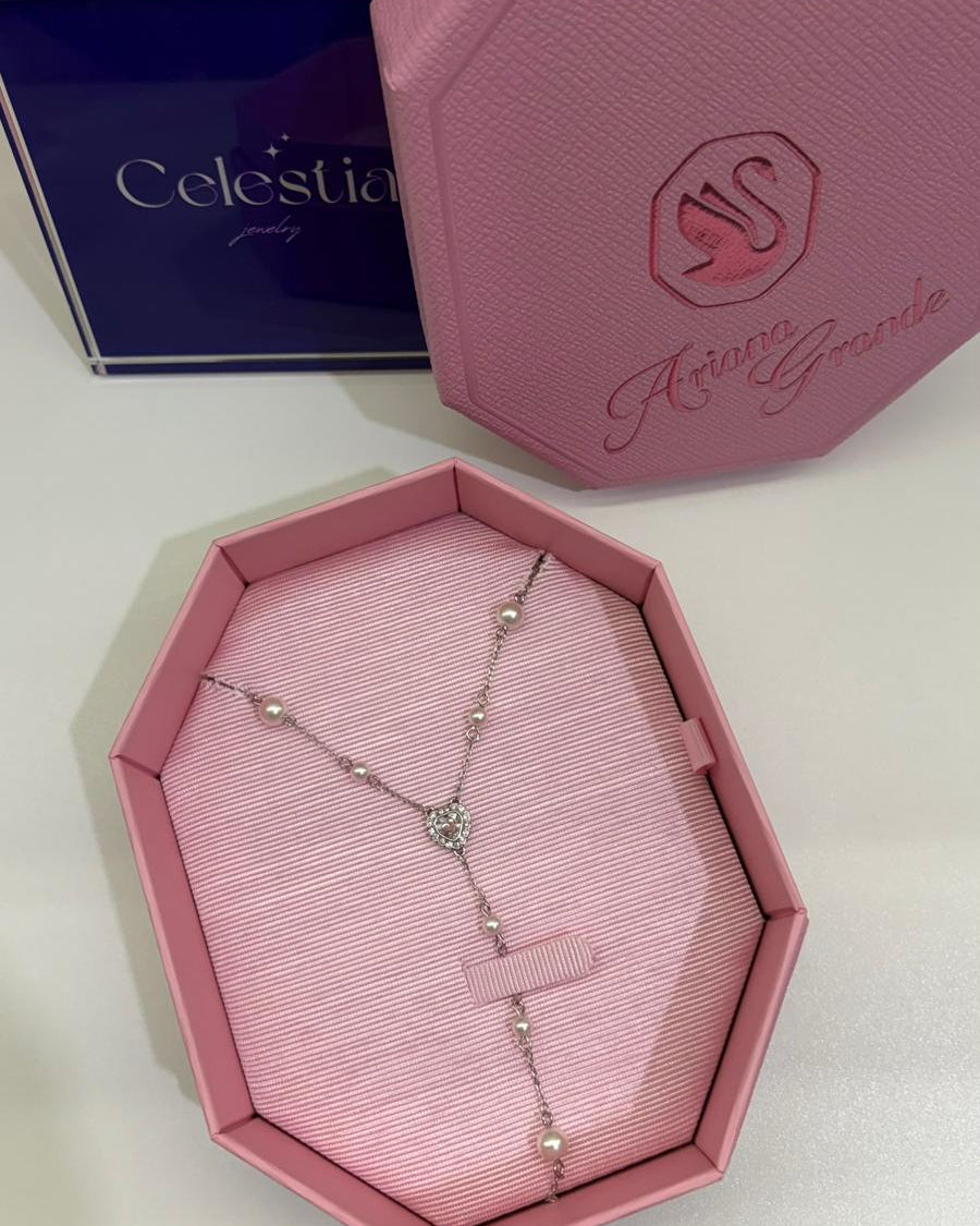 Love Pearl Y Necklace
