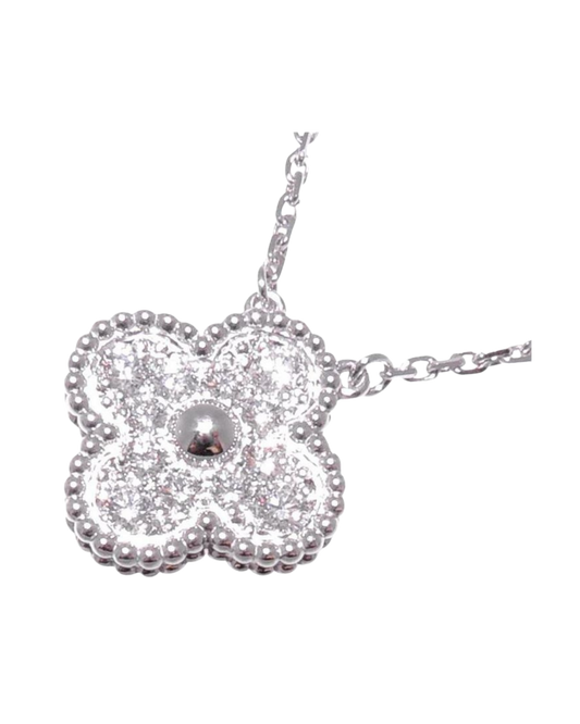 Clover Zircon Pendant