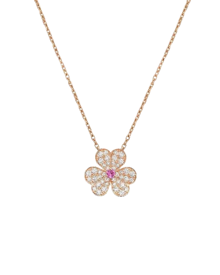 Flower Rosegold Pendant