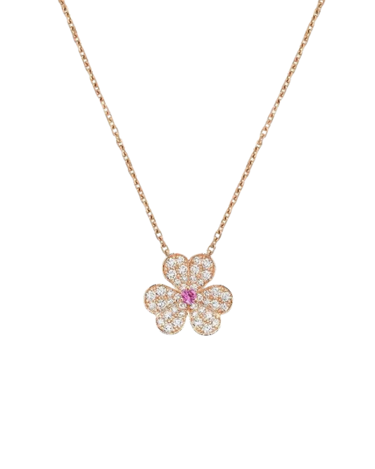 Flower Rosegold Pendant