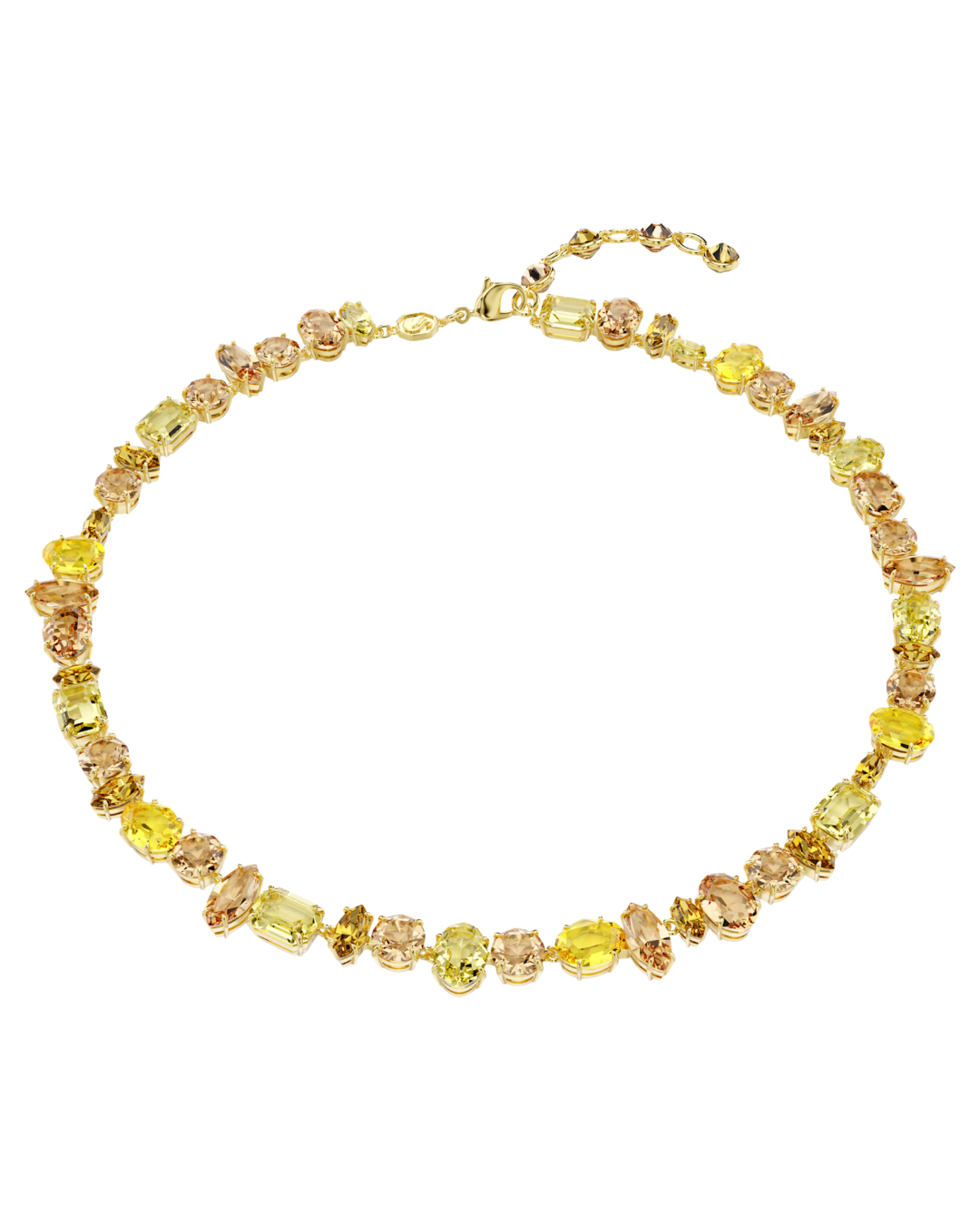 Gems Yellow Swan Necklace