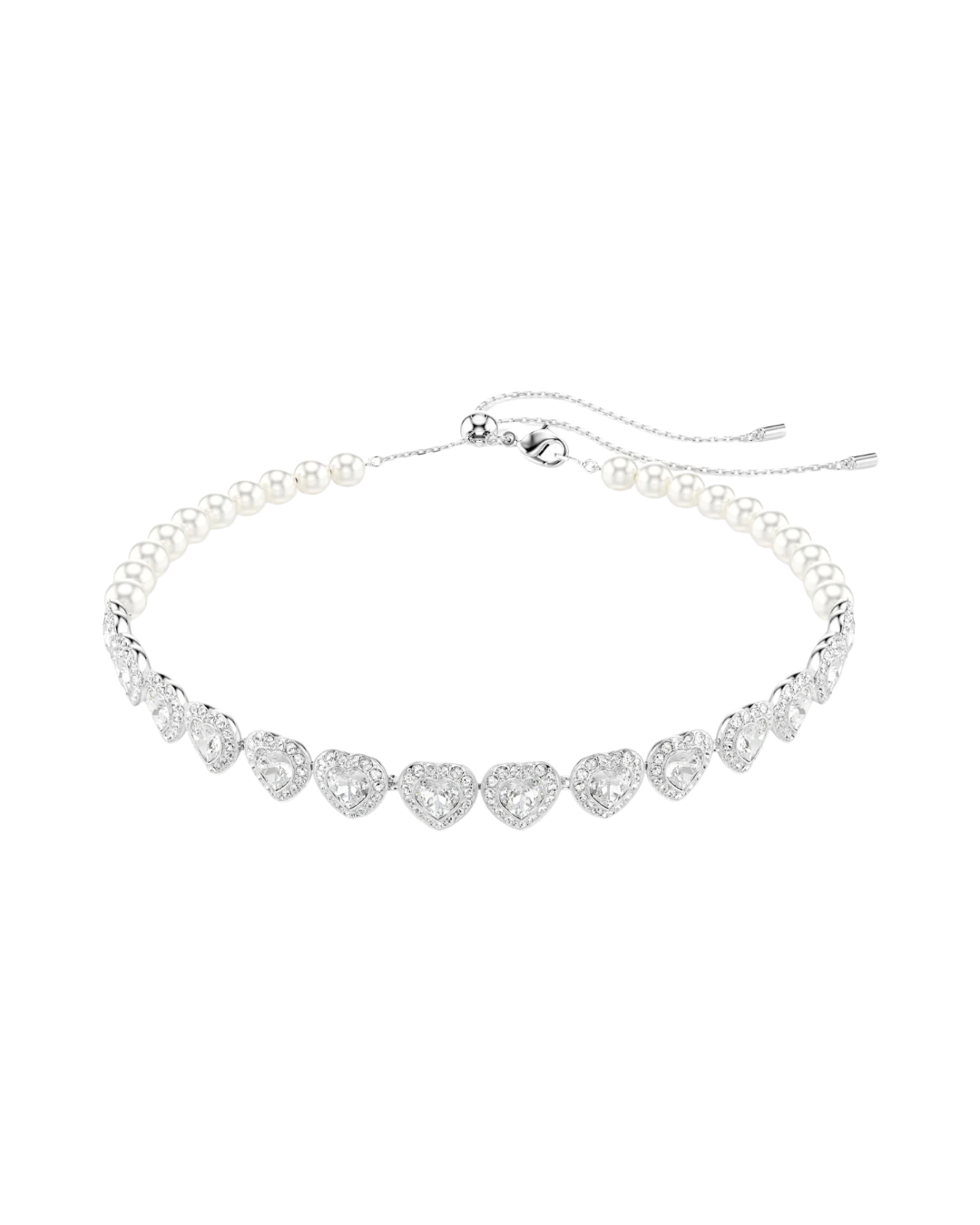 Hearts X Pearls Necklace (NO SWAROVSKI PACKAGE)