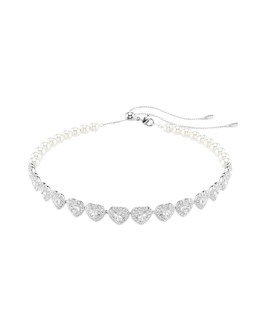 Hearts X Pearls Necklace (NO SWAROVSKI PACKAGE)