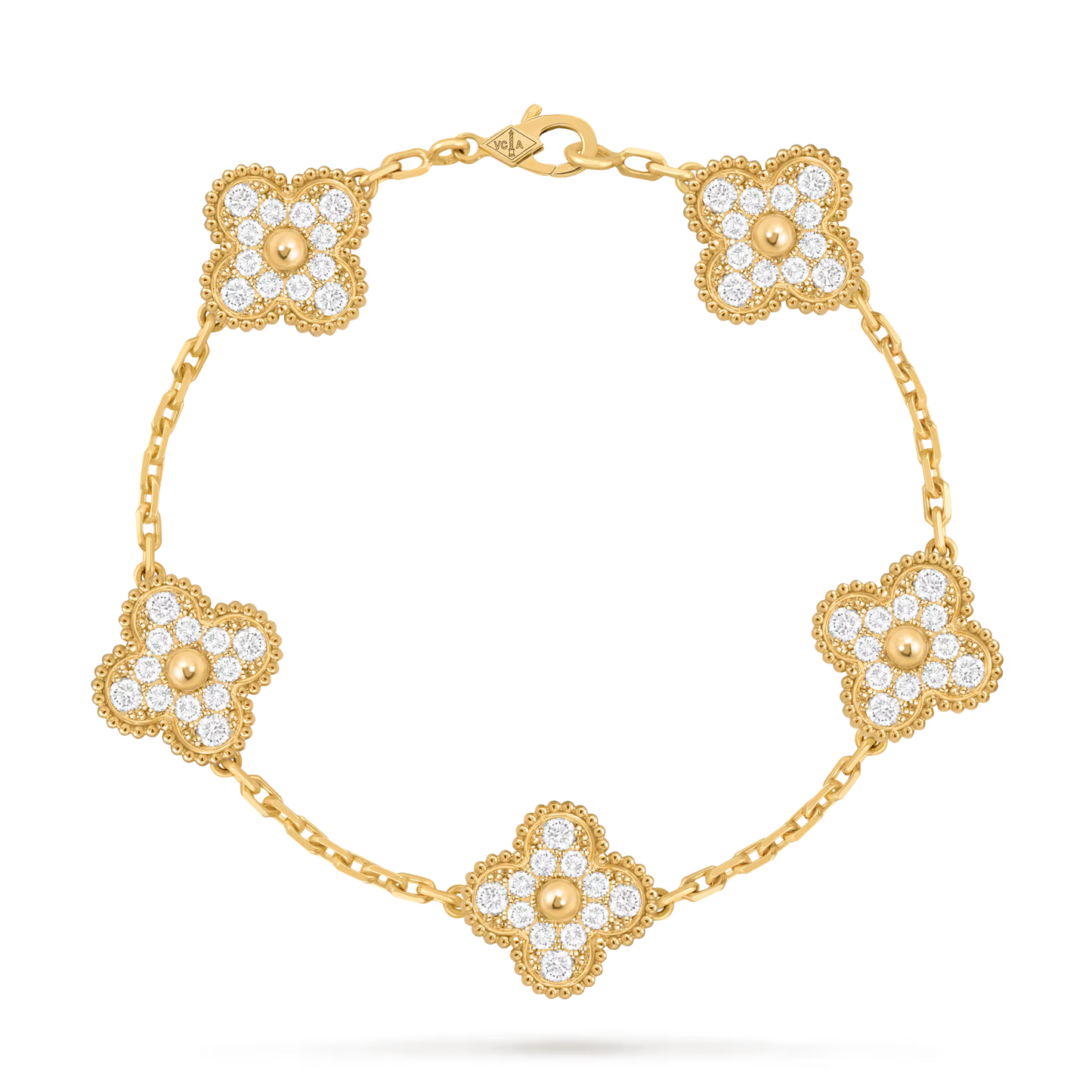Clover Bracelet Full Zircon