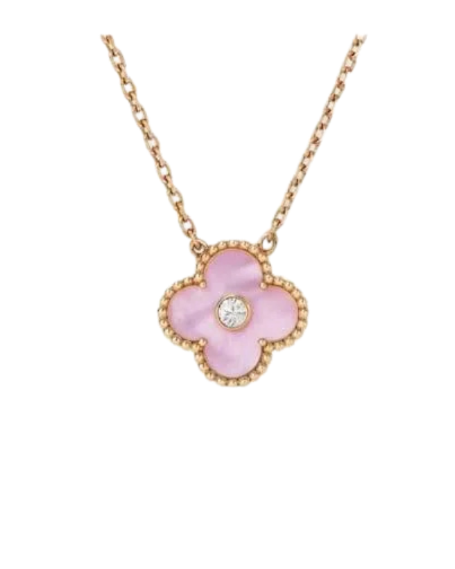 תליון נצנצים ורוד