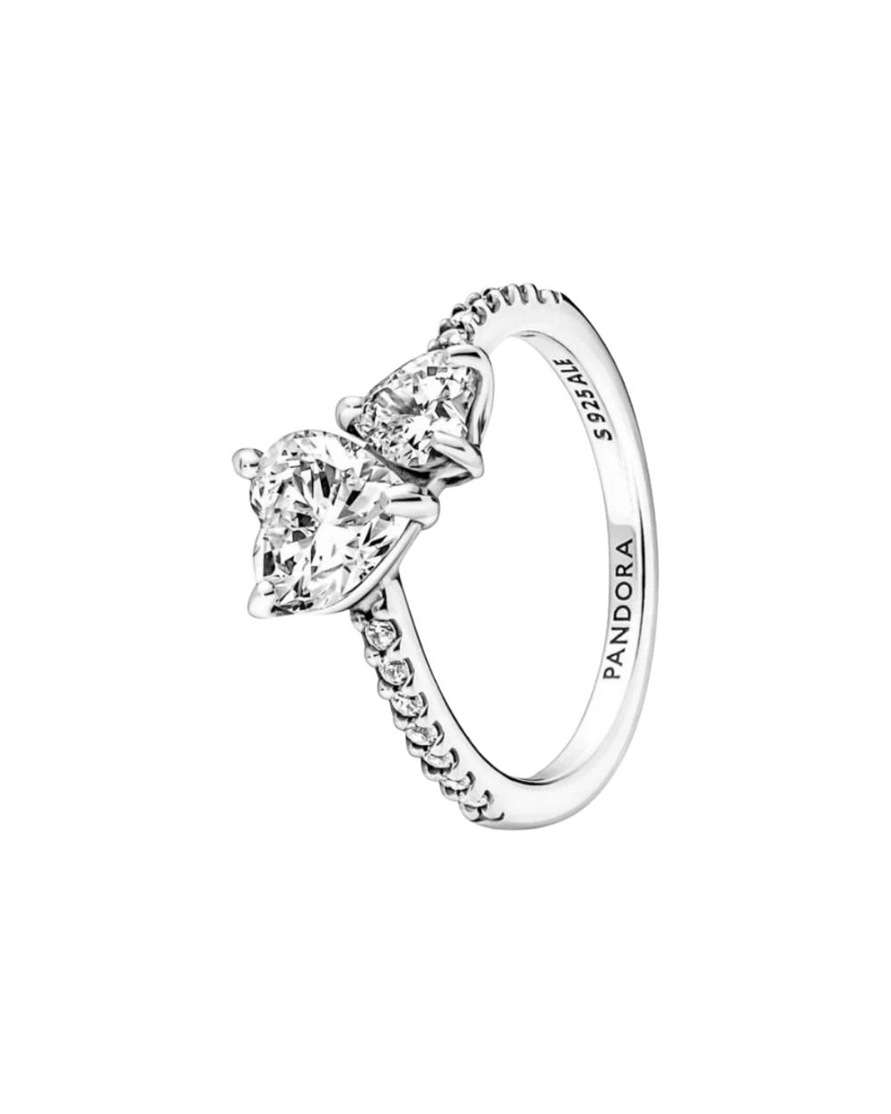 Double Hearts Ring