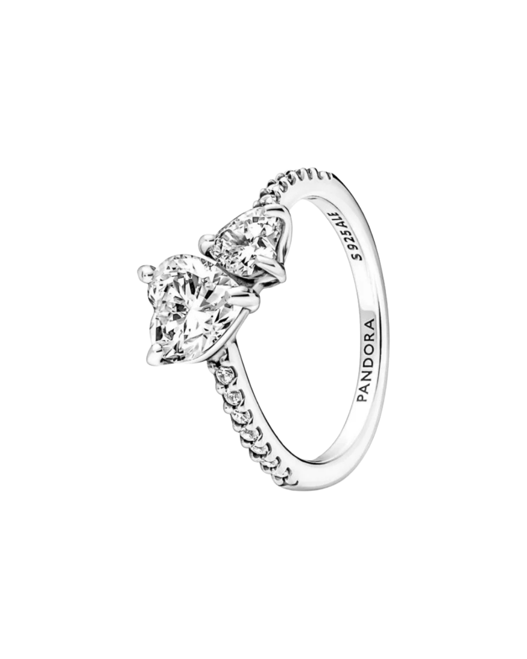 Double Hearts Ring